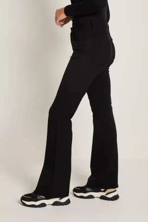 Jade Asky Flare 001 Black High Waist Para Mi