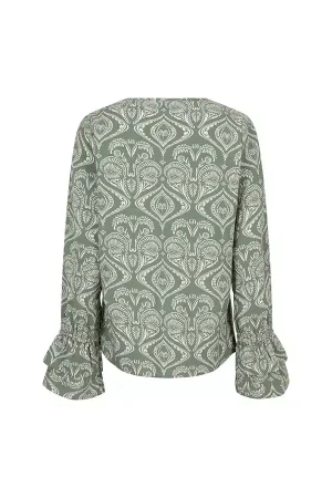 Blouse Sofie Lavender print 815 Lofty Manner