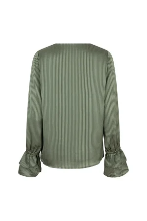 Blouse Sofie Dark Green 453 Lofty Manner