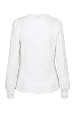 Top Odette Off White 101 Lofty Manner