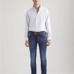 Broek Leo mid waist slim fit