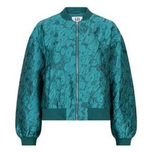 Jacket Alvee Teal jasje met ronde hals