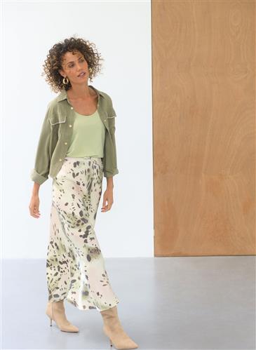 Ida jacket olive glitters maat Yest