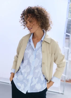 Ilona off white/blue Yest