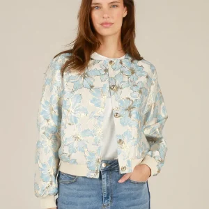 Jasje Ivana flower/gold knopen Yest