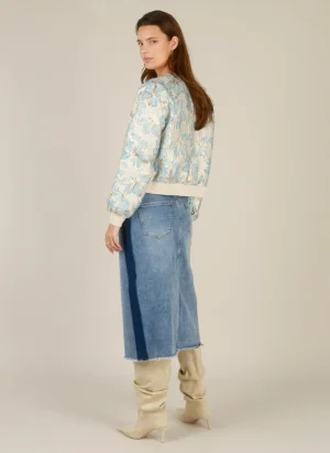 Jasje Ivana flower/gold knopen Yest