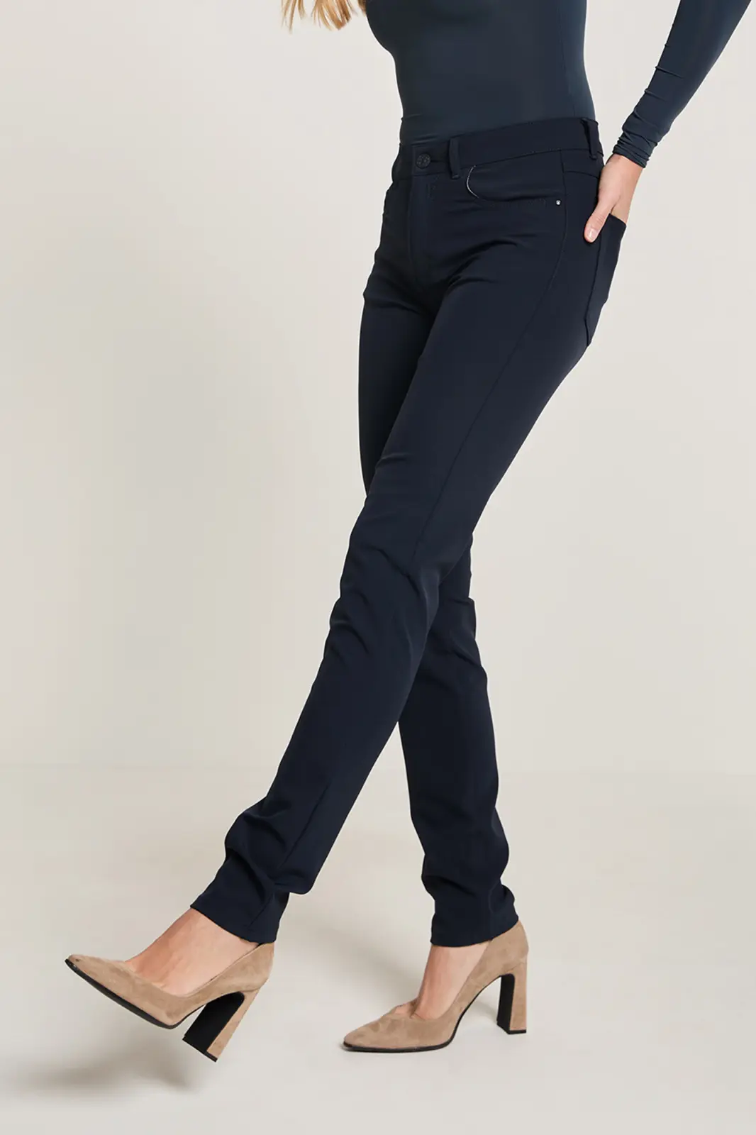 Celine Heaven Skinny High Waist Navy 301 Para Mi