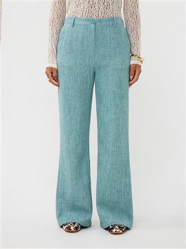 Pants Leona turquoise melange  Ydence