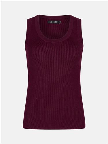 Knitted top Keely Buurgundy Ydence