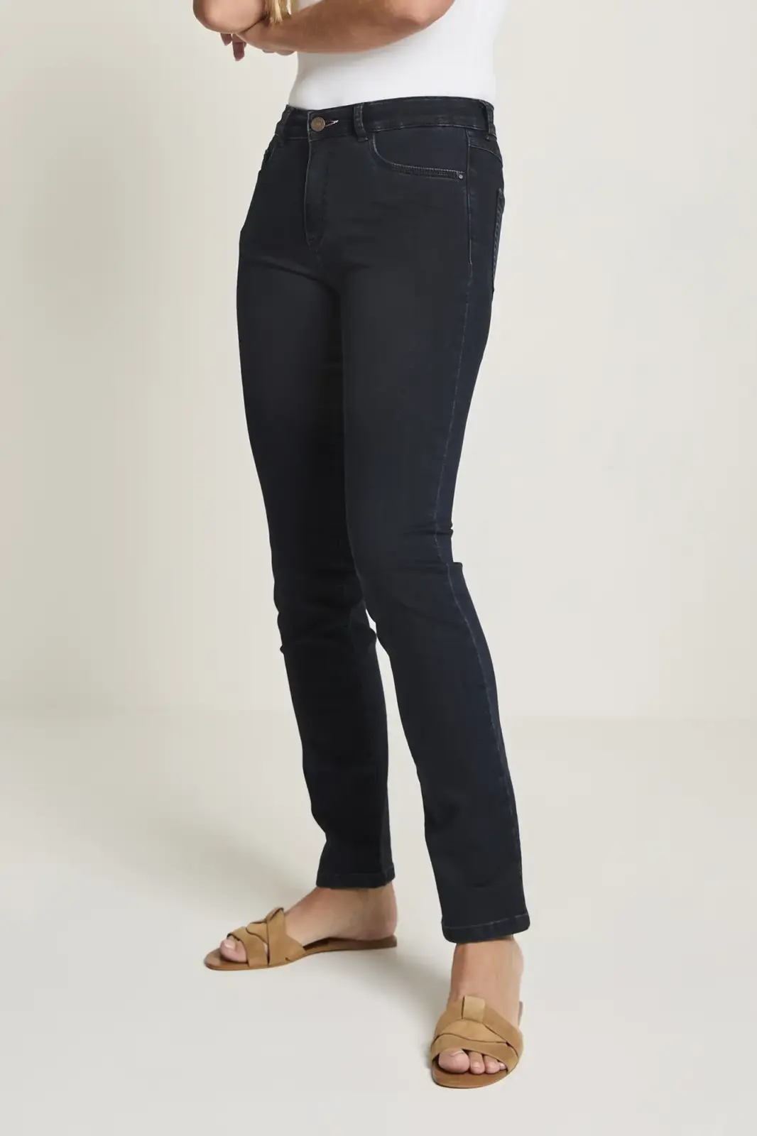 Celine Skinny High Waist Midnight Dark D12 Para Mi