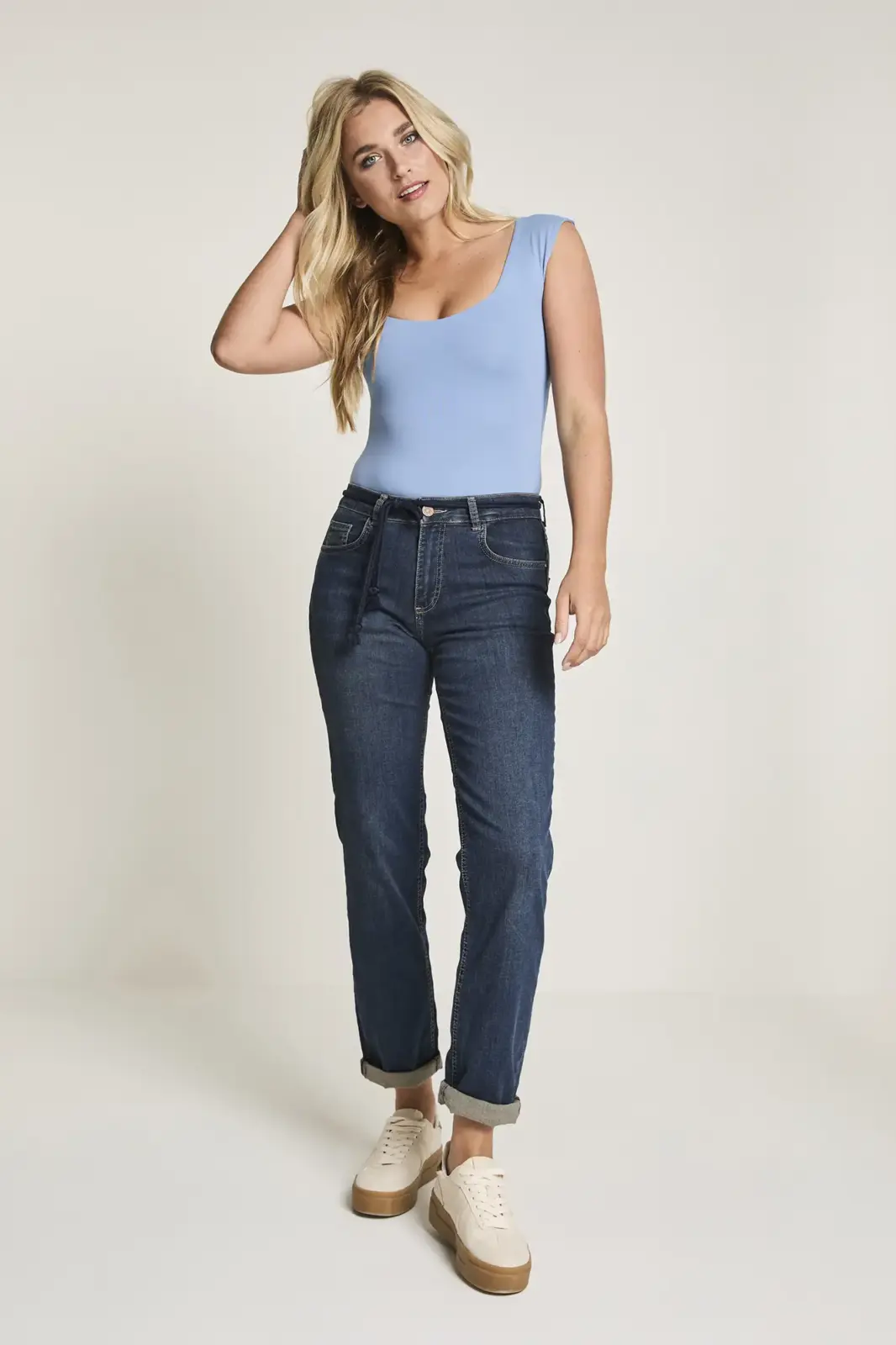 Bobby Daily High Waist D01 Loose Old Blue Para Mi