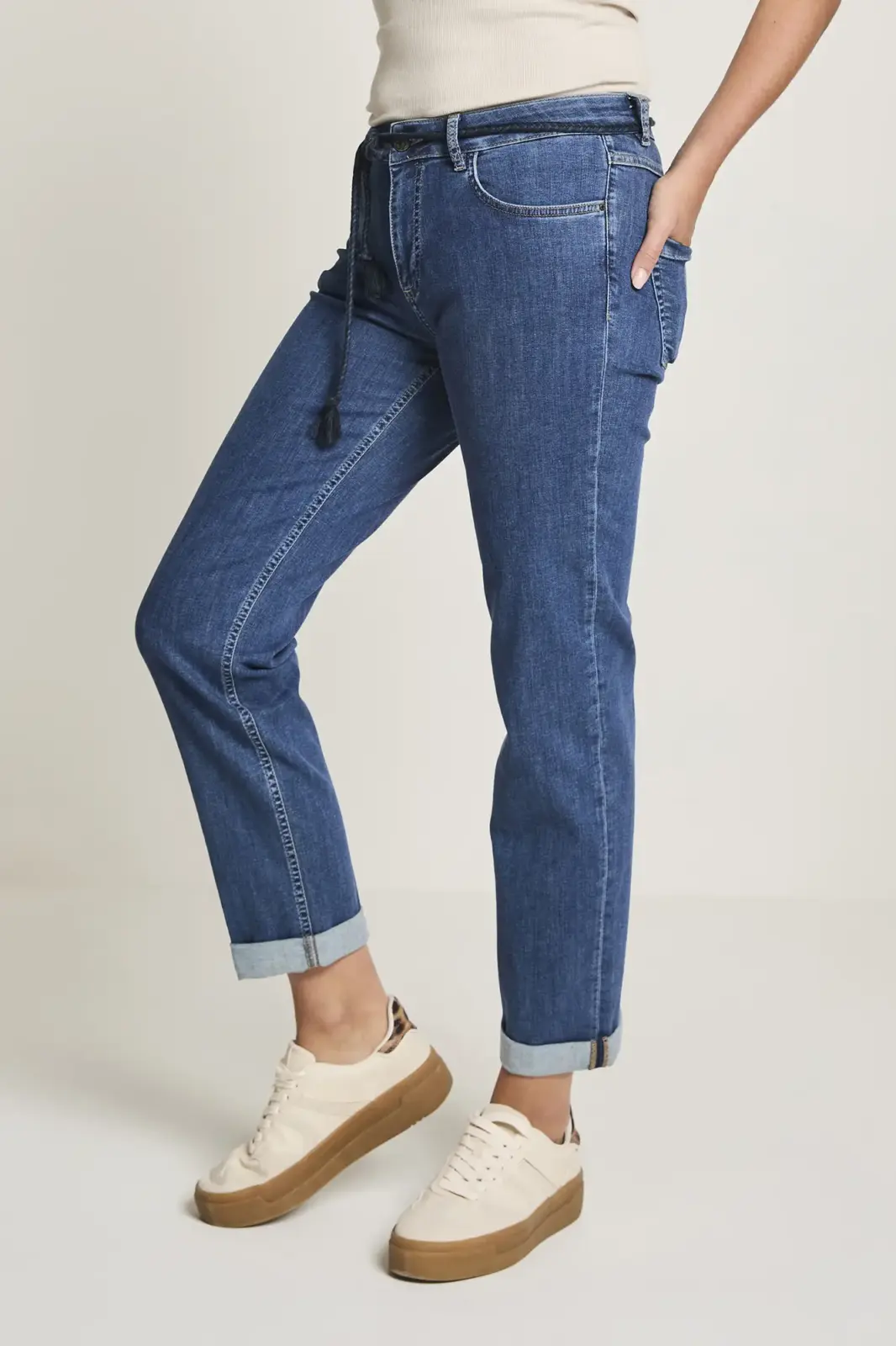 Bobby Daily High Waist D02 Loose Medium Blue Para Mi