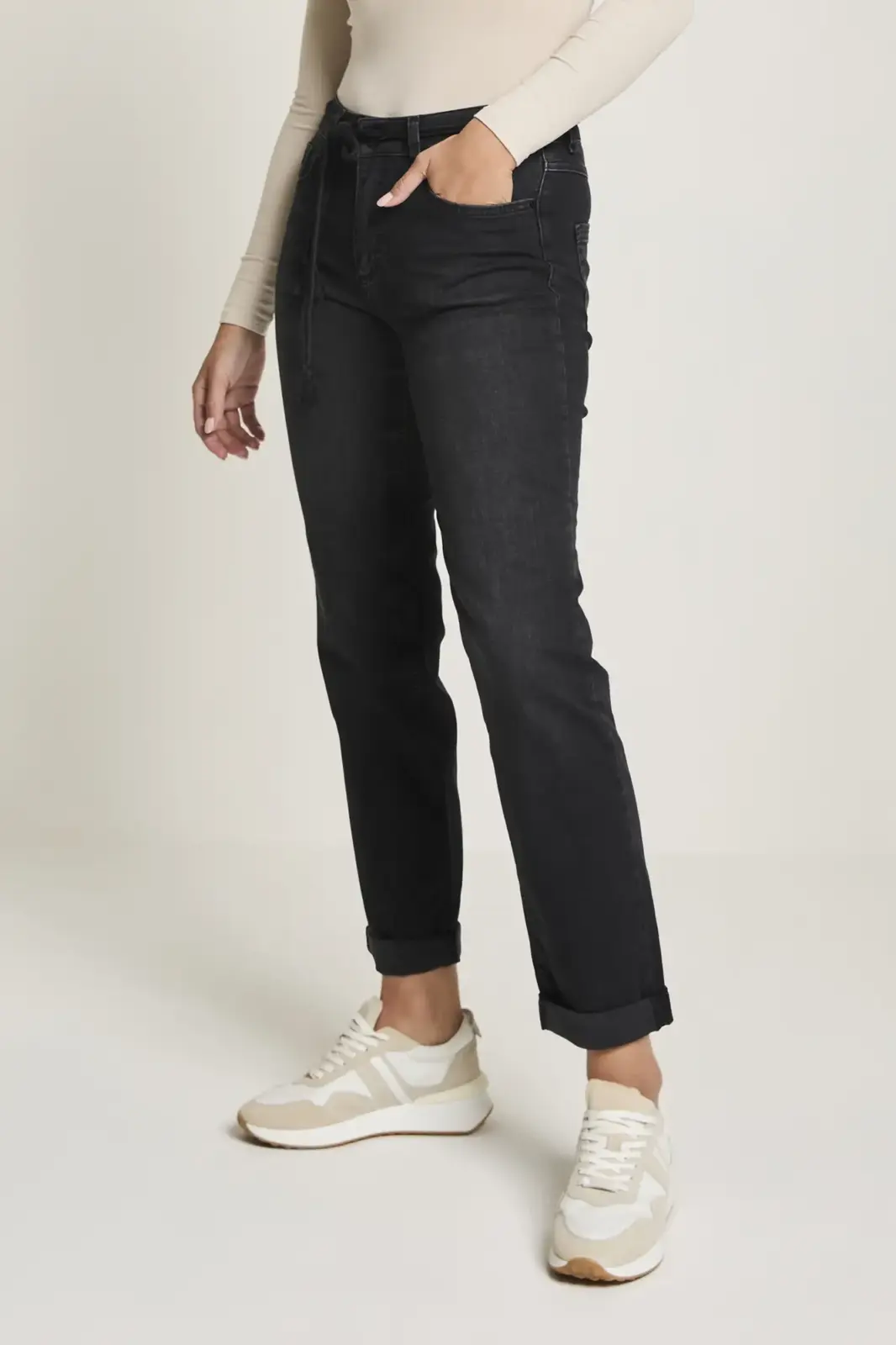 Bobby Daily High Waist D23 Loose Used Black Para Mi