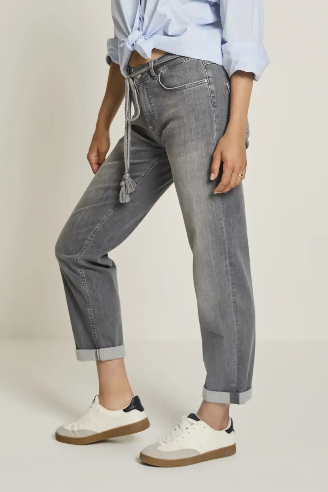 Bobby Daily High Waist Loose D68 Grey Used Para Mi