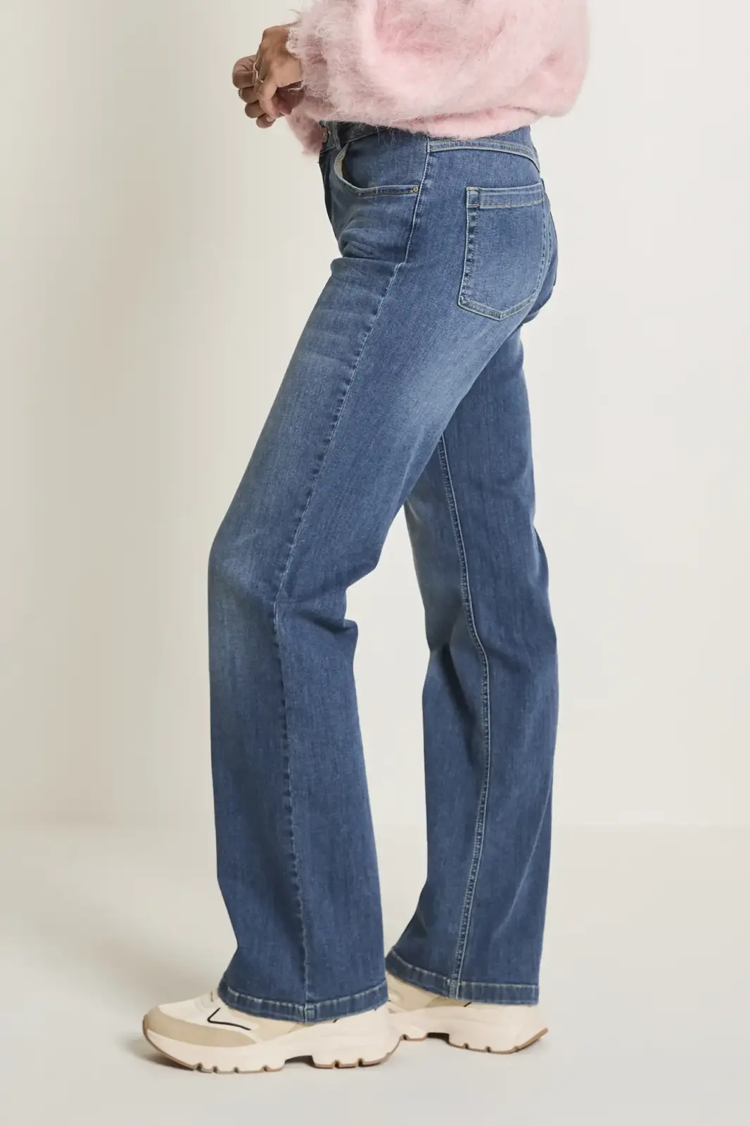 Eve wide leg D97 Used air Blue High Waist Para Mi