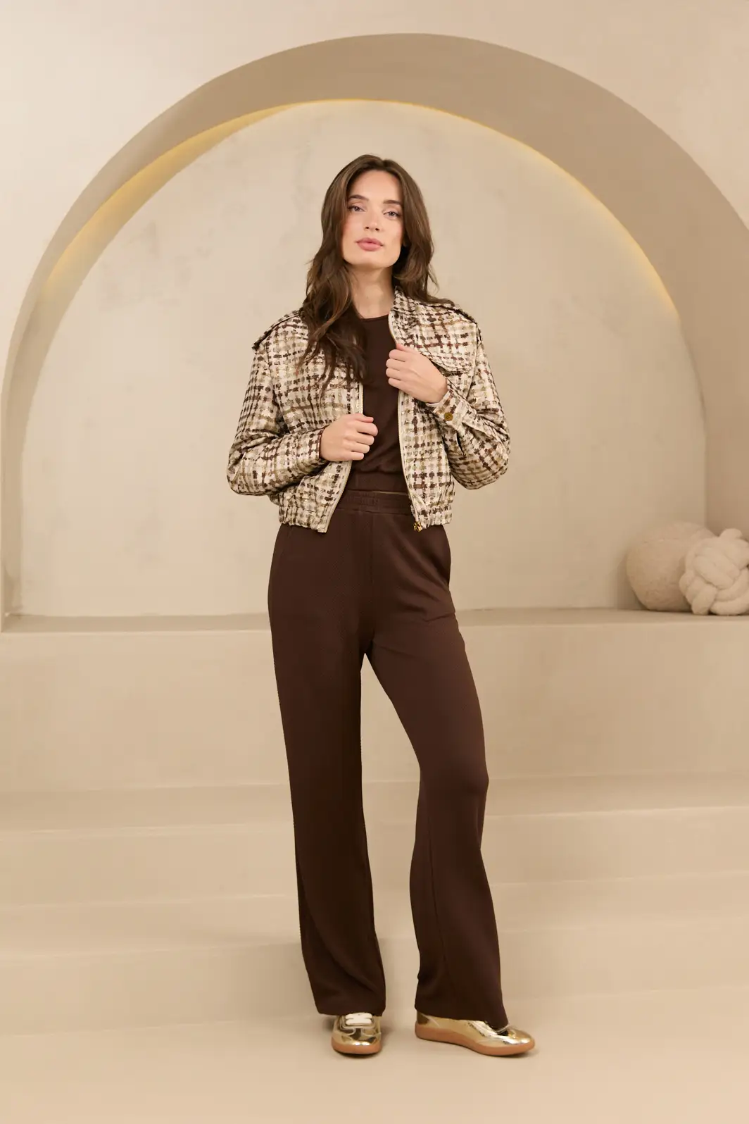 Jacket Noor Dark brown 212 Lofty Manner