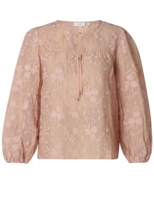Blouse met koortje Kora Rose Clay  Yest
