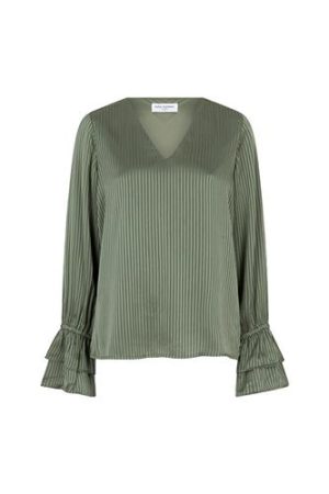 Blouse Sofie Dark Green 453 Lofty Manner