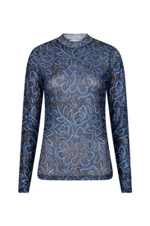 Top Selma Floral dot print 817 Lofty Manner