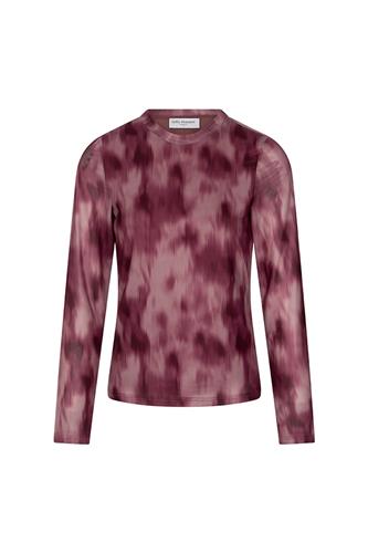 Top Zina mauve ombre aangesloten
