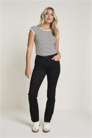 Angie Heaven High Waist Slim fit 001 Black Para Mi