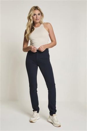 Celine Asky Skinny High Waist 301 Navy Para Mi