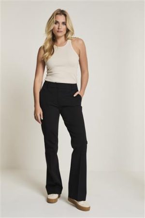 Noor City Punto Flare 001 Black High Waist Para Mi