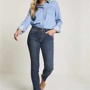 Celine daily Skinny High Waist Old Blue D01 Para Mi