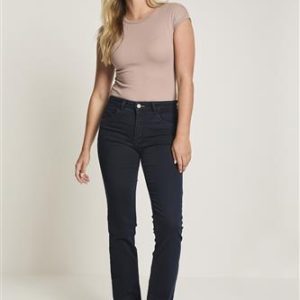 Angie High Waist Slim Fit D12 Midnight Dark Para Mi