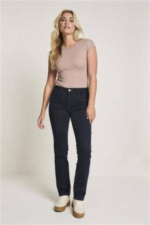 Angie High Waist Slim Fit D12 Midnight Dark Para Mi