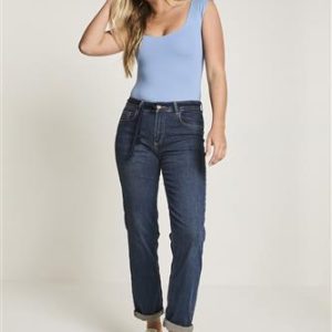 Bobby Daily High Waist D01 Loose Old Blue