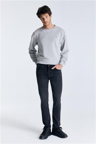 Ray Deep blue Mid Waist Regular Length 5 Pocket Jeans COJ