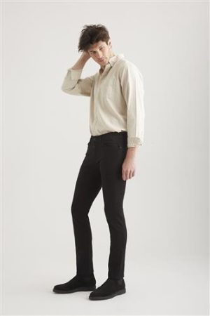 Ray Stay black Mid Waist Regular Length 5 Pocket Jeans COJ