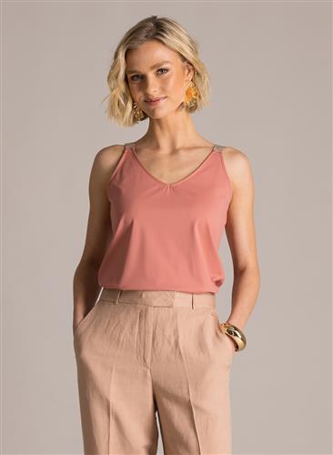 Top / hemdje Salina Essential Rose clay Yest