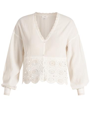 Marae blouse gehaakt off white Yest