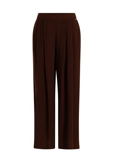 Broek Magdalena Loose fit coffee brown  Yest
