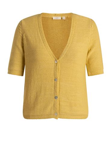 Vestje Indiria Essential Raffia Yellow Yest