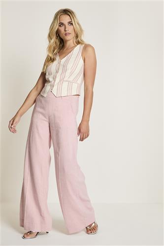 Lizzy 449 Blossom Pink flowy linnen Para Mi