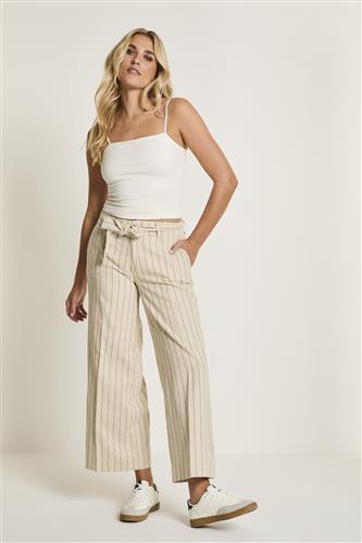 Para Mi Cloë striped linnen