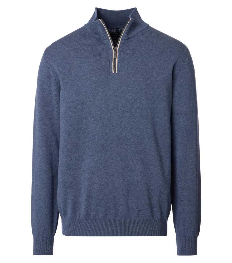 Trui + rits lange mouwen Pullover