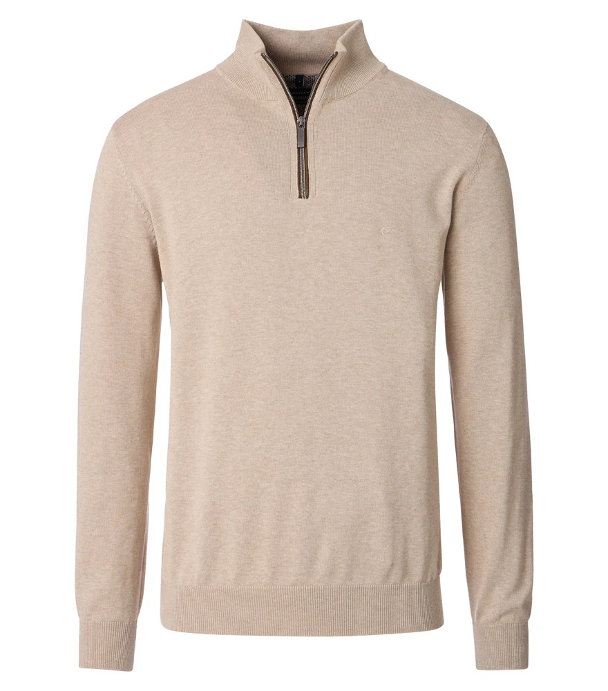Trui + rits lange mouwen Pullover