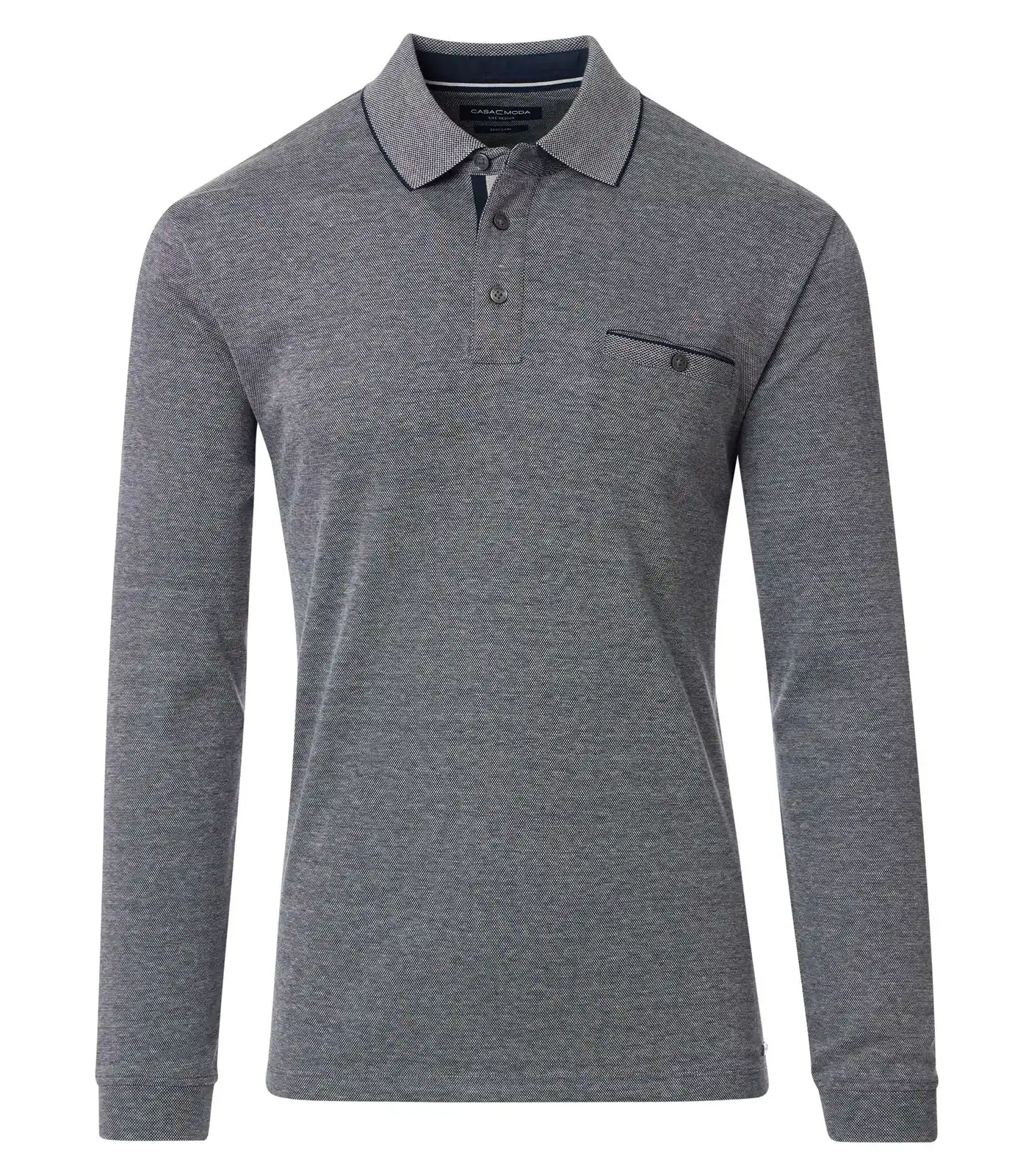Polo met borstzakje Casa Moda
