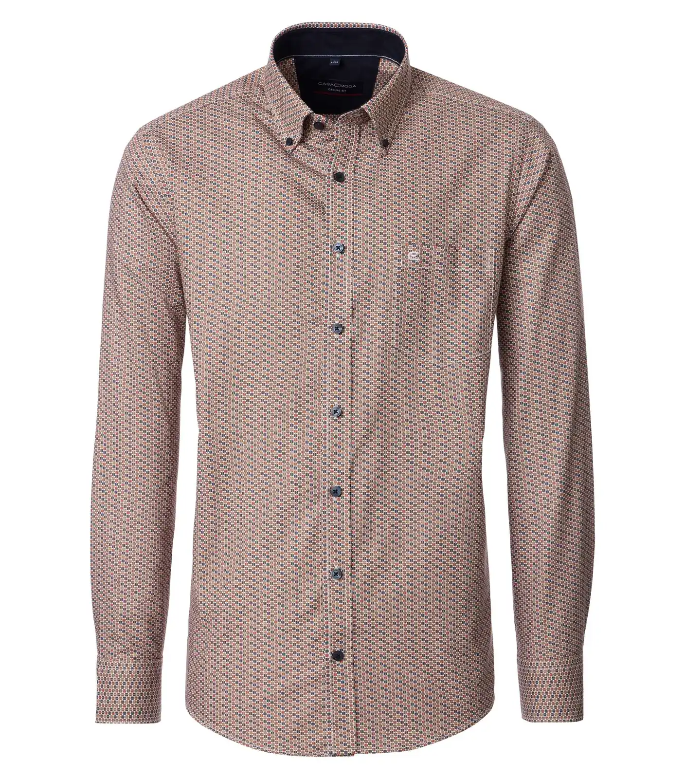 Overhemd casual met patroon Casa Moda