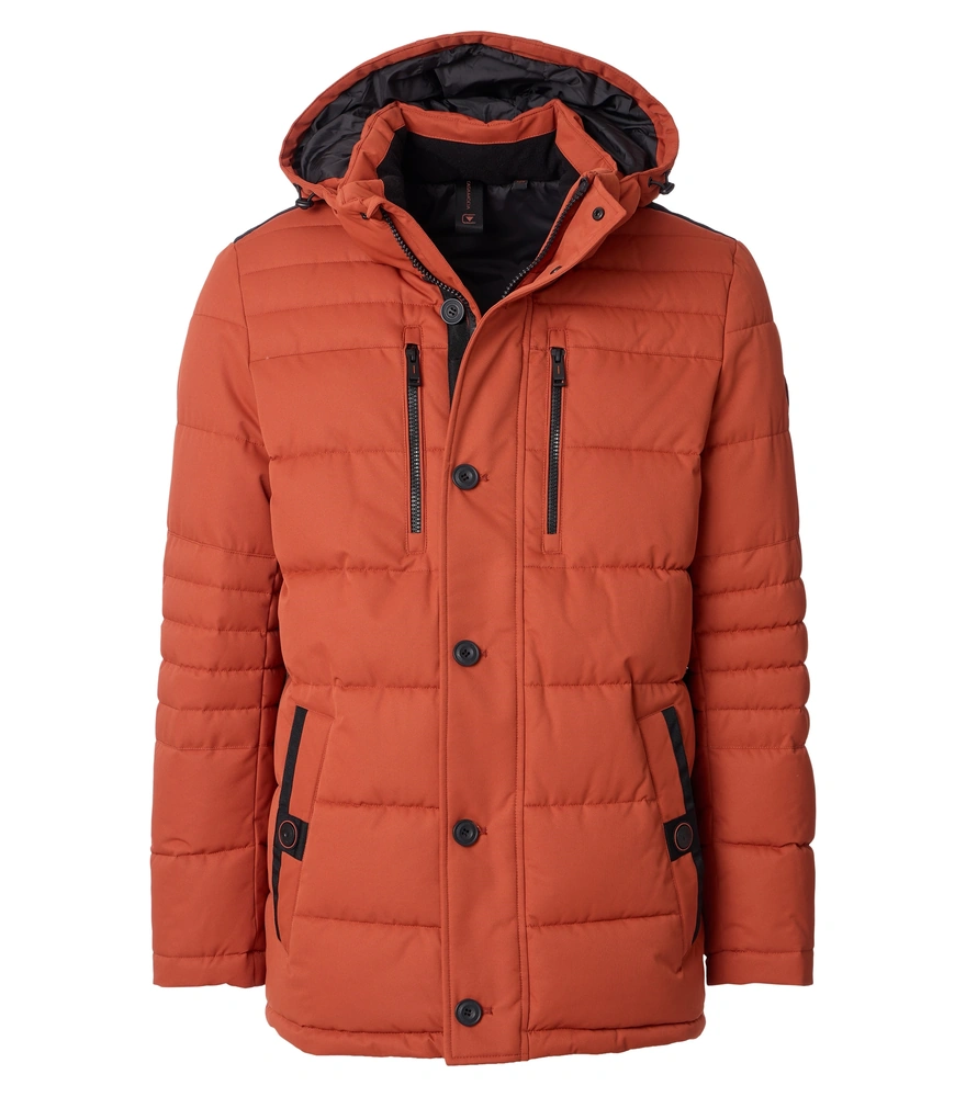 Dikke winter jas, capuchon afneembaar Casa Moda