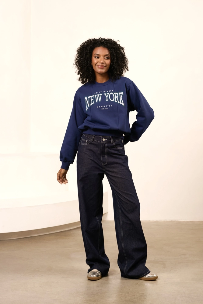 Sweater Emmy Navy Blue KL.414 Lofty manner