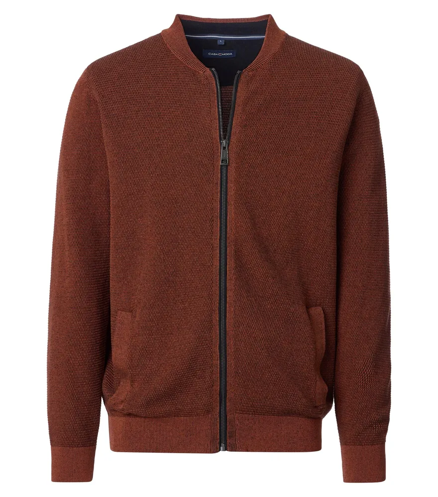 Vest lange mouw ronde hals Casa Moda