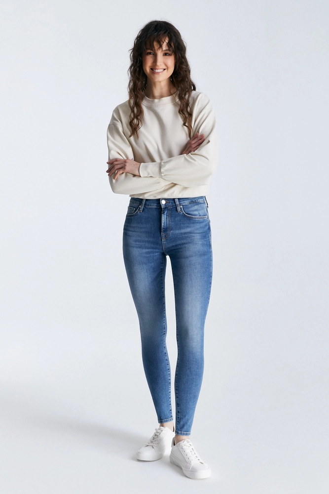 Sophia High Waist Regular Length Reshape 5 Pocket Jeans COJ
